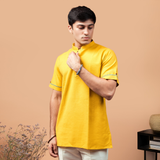 The lemon mustard shirt kurta