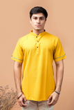 The lemon mustard shirt kurta